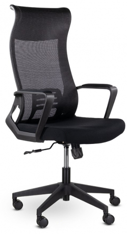 Компьютерное кресло UTFC Рекорд М-878 черный пластик черный