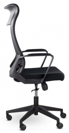 Компьютерное кресло UTFC Рекорд М-878 черный пластик черный