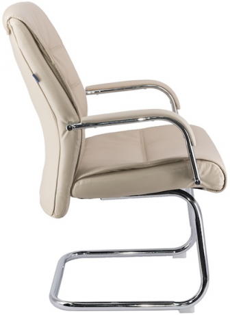Офисное конференц-кресло Everprof Bond CF экокожа бежевая