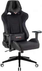 Кресло компьютерное игровое Zombie VIKING 4 AERO Edition черный текстиль/экокожа