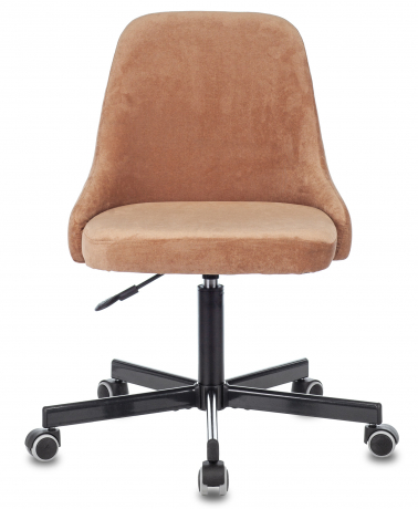 Кресло офисное Бюрократ CH-340M светло-коричневый Velvet 90