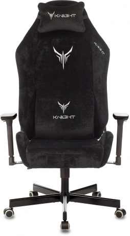 Кресло игровое Knight N1 Fabric черный Light-20