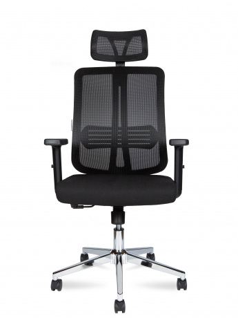 Офисное кресло Norden Tema Сhrome 2D черный
