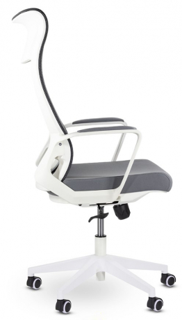 Компьютерное кресло UTFC Рекорд М-878 белый пластик серый