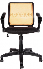 Компьютерное кресло Бит Арфа ткань черно-оранжевая