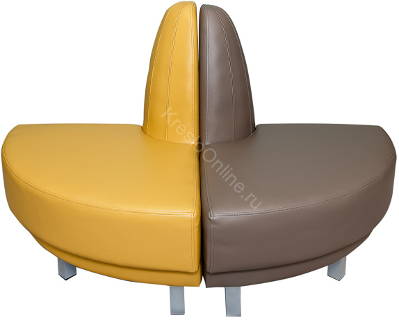 Угловая секция дивана «Лабиринт» на 270 градусов — идеальный выбор для вашего офиса