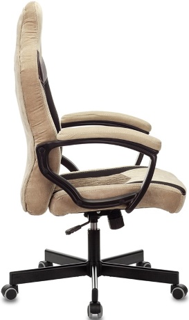 Кресло компьютерное игровое Zombie VIKING 6 KNIGHT ткань коричневый/бежевый