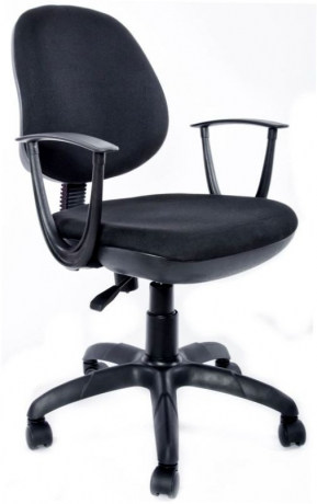 Компьютерное кресло Поло FreeStyle Соната ткань черная