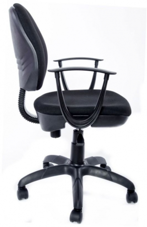 Компьютерное кресло Поло FreeStyle Соната ткань черная