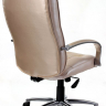 Офисное кресло руководителя Венеция Ультра Хром экокожа кремовый