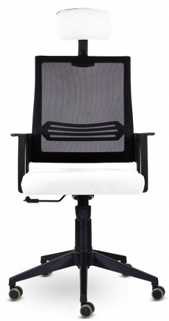 Компьютерное кресло UTFC Аэро М-808 BLACK PL сетка белый