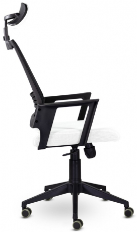 Компьютерное кресло UTFC Аэро М-808 BLACK PL сетка белый
