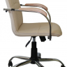 Кресло офисное Самба GTP хром экокожа бежевая
