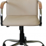 Кресло офисное Самба GTP хром экокожа бежевая