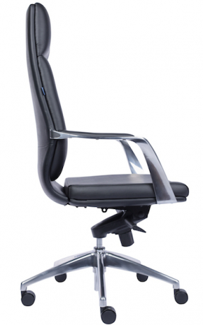 Кресло руководителя Everprof Paris экокожа черная