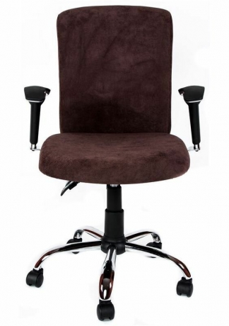 Кресло Алекс синхро ТР (хром крестовина)