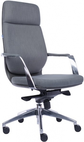 Кресло руководителя Everprof Paris ткань серая