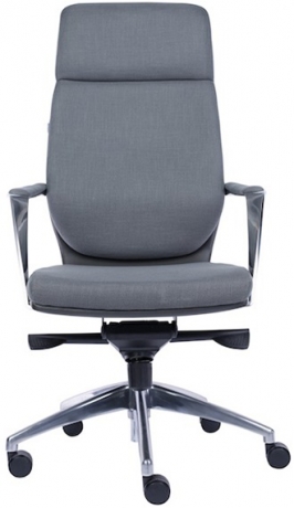 Кресло руководителя Everprof Paris ткань серая