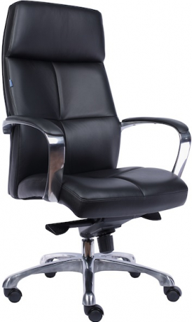 Кресло руководителя Everprof Madrid кожа черная