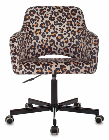 Компьютерное кресло Бюрократ CH-380M леопардовый Italia LEO