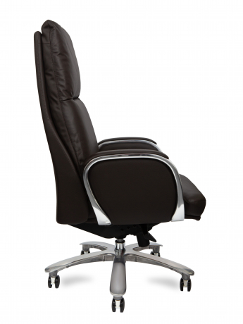Кресло руководителя Norden Сенат коричневая кожа