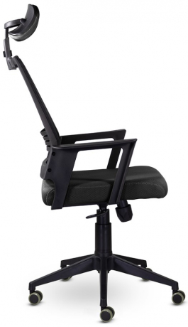 Компьютерное кресло UTFC Аэро М-808 BLACK PL сетка серый