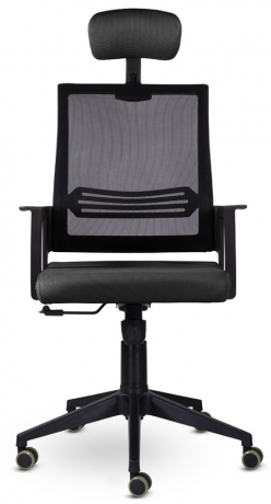 Компьютерное кресло UTFC Аэро М-808 BLACK PL сетка серый