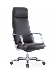 Кресло руководителя Norden Vertu черная экокожа