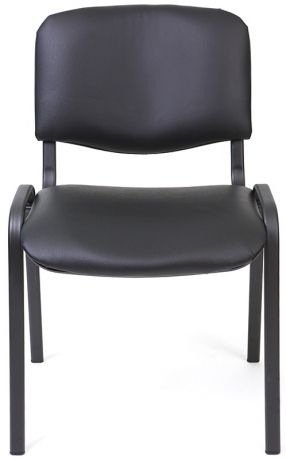 Стул офисный ИЗО кожзам черный