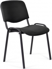 Стул офисный ИЗО кожзам черный