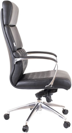 Офисное кресло руководителя Everprof President кожа черная