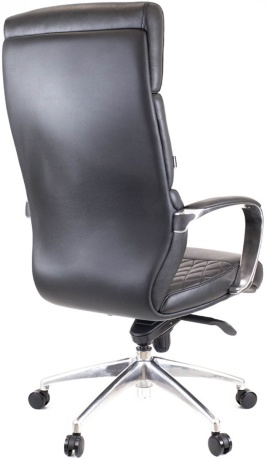 Офисное кресло руководителя Everprof President кожа черная