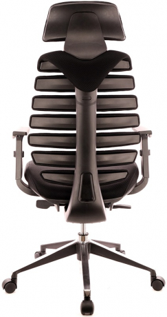 Ортопедическое компьютерное кресло Everprof Ergo Black ткань черная