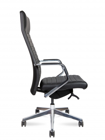 Кресло руководителя Norden Сиена M черная кожа