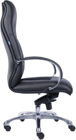 Кресло руководителя Everprof Monaco экокожа черная