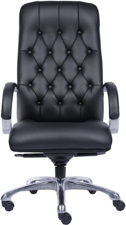Кресло руководителя Everprof Monaco экокожа черная