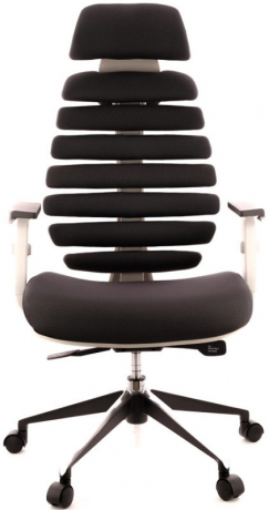 Ортопедическое компьютерное кресло Everprof Ergo Grey ткань темно-серая