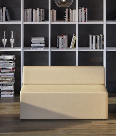 Диван офисный Оптима двухместный модуль