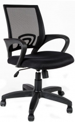 Компьютерное кресло Лайк ткань-сетка черная