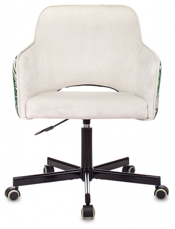 Компьютерное кресло Бюрократ CH-380M молочный джунгли