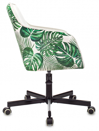 Компьютерное кресло Бюрократ CH-380M молочный джунгли