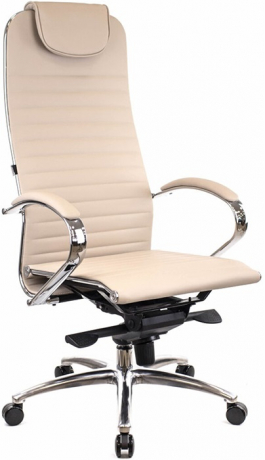Кресло руководителя Everprof Deco экокожа бежевая