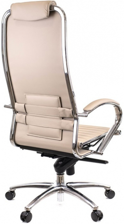 Кресло руководителя Everprof Deco экокожа бежевая
