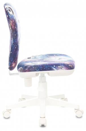 Детское компьютерное кресло Бюрократ KD-W10 синий космопузики
