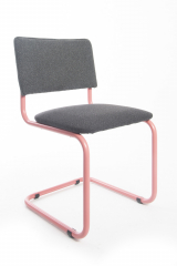 Стул Сильвия RAL розовые полозья