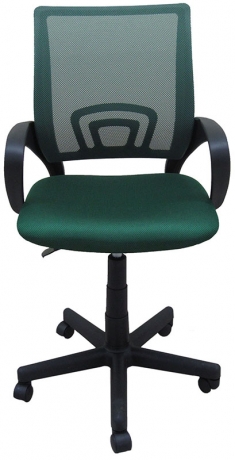 Компьютерное кресло Лайк ткань-сетка зеленая