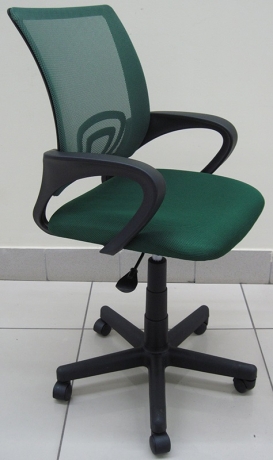 Компьютерное кресло Лайк ткань-сетка зеленая