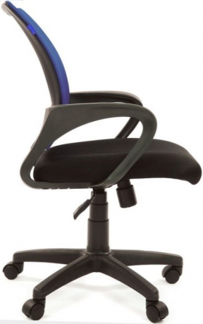 Компьютерное кресло Евростиль 696 Лайк ткань черно-синий