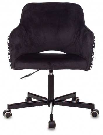 Компьютерное кресло Бюрократ CH-380M черный зебра