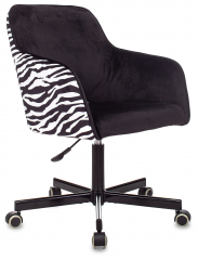 Компьютерное кресло Бюрократ CH-380M черный зебра